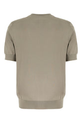 Sage green silk t-shirt -  | Wise