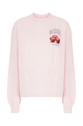 Felpa in cotone rosa -  | Wise