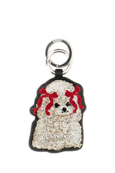 Portachiavi in pelle e tessuto multicolor -  | Wise