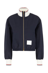 Giubbino in lana blu navy -  | Wise