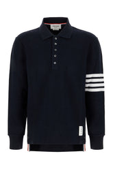 Polo in cotone blu navy -  | Wise