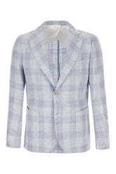 Giacca in lino ricamato -  | Wise