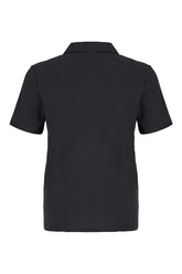 Polo in misto cotone blu notte -  | Wise