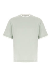 T-shirt in cotone verde pastello -  | Wise