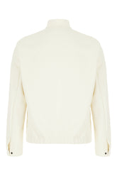 Ivory stretch polyester jacket -  | Wise