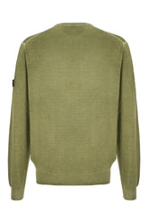 Olive green cotton polo shirt -  | Wise