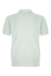 Polo in cotone verde pastello -  | Wise