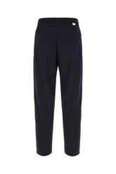 Pantalone in poliestere stretch blu notte -  | Wise