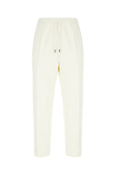 Ivory stretch polyester pants -  | Wise