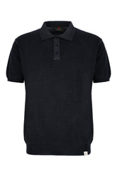 Polo in cotone blu notte -  | Wise