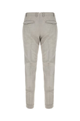 Pantalone in lana stretch grigio chiaro -  | Wise
