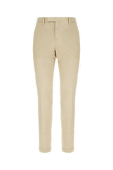 Pantalone in misto lyocell cappuccino -  | Wise