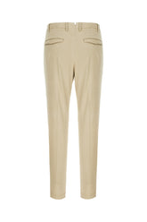 Pantalone in misto lyocell cappuccino -  | Wise
