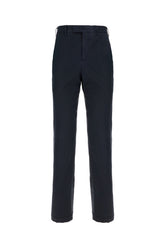 Pantalone in misto lyocell blu notte -  | Wise