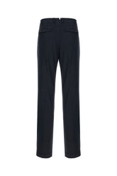 Pantalone in misto lyocell blu notte -  | Wise