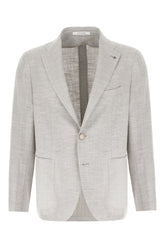 Giacca in misto lana stretch grigio -  | Wise