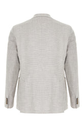 Giacca in misto lana stretch grigio -  | Wise