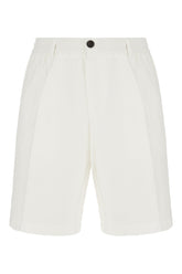 Bermuda in misto lyocell bianco -  | Wise
