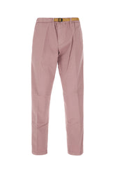 Pantalone in misto lyocell rosa cipria -  | Wise