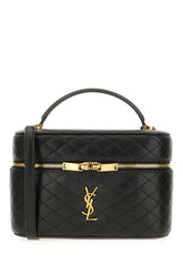 Borsa a mano Vanity Gaby grande in pelle nera -  | Wise