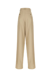 Pantalone in misto lana verde salvia -  | Wise