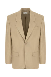 Giacca in misto lana verde oliva -  | Wise