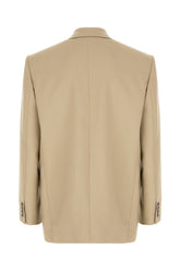 Giacca in misto lana verde oliva -  | Wise