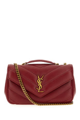 Tiziano red nappa leather small Loulou shoulder bag -  | Wise