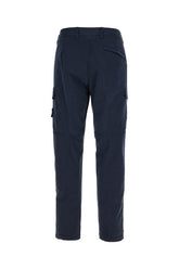 Pantalone in cotone stretch blu navy -  | Wise