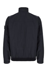 Giubbino in nylon blu notte -  | Wise