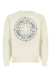 Felpa in cotone avorio -  | Wise