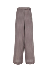 Pantalone in cotone ricamato -  | Wise