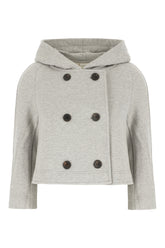 Felpa in cotone grigio -  | Wise