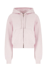 Pastel pink cotton sweatshirt -  | Wise
