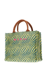 Multicolor raffia handbag -  | Wise