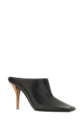Mules in pelle nera -  | Wise
