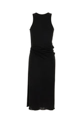 Abito in viscosa nera -  | Wise