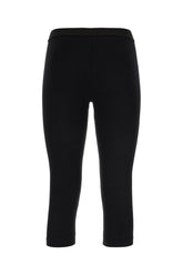 Leggings in modal stretch nero -  | Wise