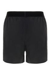 Shorts in seta stretch nera -  | Wise
