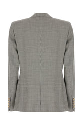 Giacca in lana ricamata -  | Wise