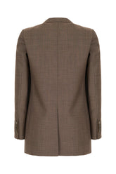 Giacca in misto lana grigio scuro -  | Wise