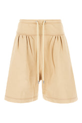 Beige cotton bermuda shorts -  | Wise