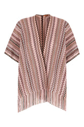 Mantella in misto viscosa ricamata -  | Wise