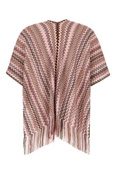 Mantella in misto viscosa ricamata -  | Wise