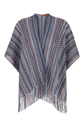 Mantella in misto viscosa ricamata -  | Wise