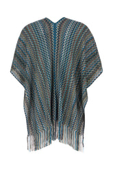 Mantella in misto viscosa ricamata -  | Wise