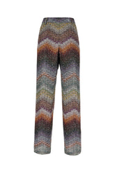 Pantalone in misto viscosa multicolor -  | Wise