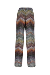Pantalone in misto viscosa multicolor -  | Wise