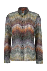 Camicia in misto viscosa ricamata -  | Wise