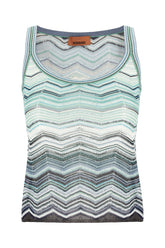 Top in misto viscosa multicolor -  | Wise